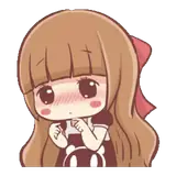 Anime WhatsApp sticker