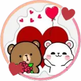 Figurinha de Amor para WhatsApp