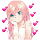 Figurinha de Anime para WhatsApp