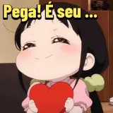 Figurinha de Amor para WhatsApp