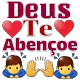 Figurinha de religião para WhatsApp