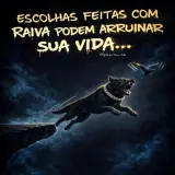 Figurinha de texto para WhatsApp