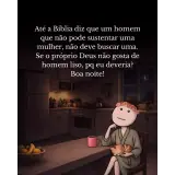 Figurinha de texto para WhatsApp