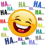 Figurinha de Emojis Amarelos para WhatsApp