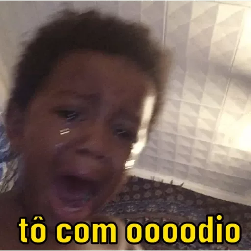 Figurinha para WhatsApp — reação