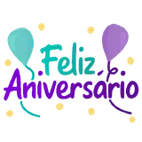 Feliz Aniversário WhatsApp sticker
