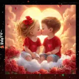 Figurinha de Amor para WhatsApp