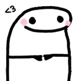 Figurinha de reação para WhatsApp