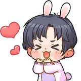 Figurinha de Amor para WhatsApp