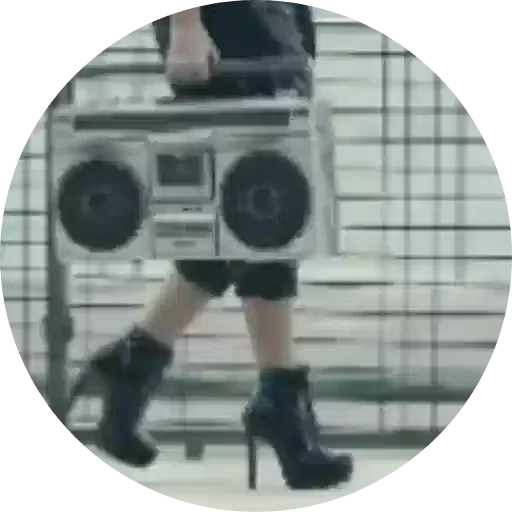 Figurinha para WhatsApp — Música