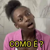 Figurinha de reação para WhatsApp