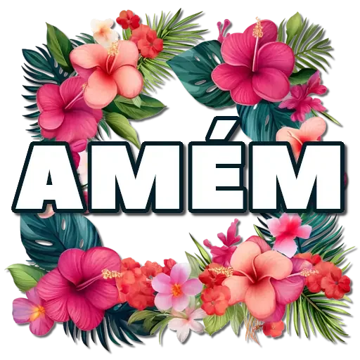 Figurinha para WhatsApp — Saudações