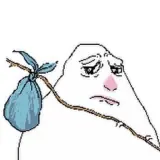 Figurinha de reação para WhatsApp