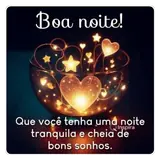Figurinha de Boa Noite para WhatsApp
