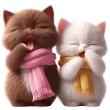 Figurinha de Gatos para WhatsApp