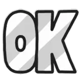 Figurinha de texto para WhatsApp