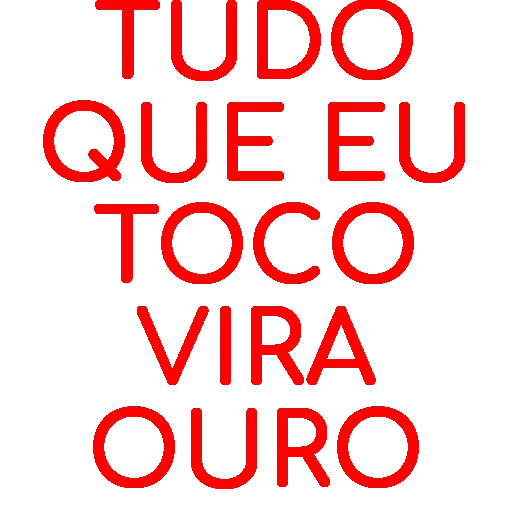 Figurinha para WhatsApp — texto