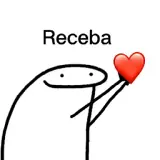 Figurinha de Amor para WhatsApp