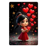 Figurinha de Amor para WhatsApp