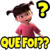 Figurinha de reação para WhatsApp