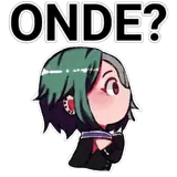 Figurinha de Anime para WhatsApp