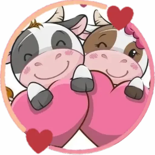 Figurinha para WhatsApp — Amor