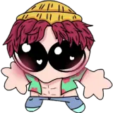 Figurinha de Anime para WhatsApp