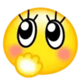 Figurinha de Emojis Amarelos para WhatsApp