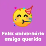 Sticker de Feliz Aniversário para WhatsApp