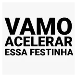 Figurinha de texto para WhatsApp