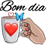 Figurinha de Saudações para WhatsApp