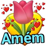 Figurinha de Amor para WhatsApp