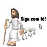Figurinha de religião para WhatsApp