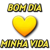 Figurinha de Bom Dia para WhatsApp