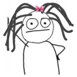 Figurinha de reação para WhatsApp