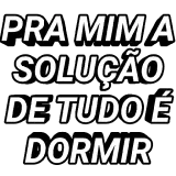 Figurinha de texto para WhatsApp