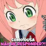 Figurinha de Anime para WhatsApp