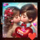 Figurinha de Amor para WhatsApp