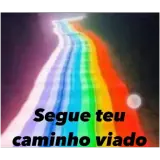 Figurinha de texto para WhatsApp