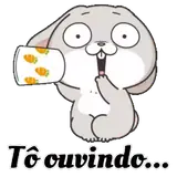 Figurinha de reação para WhatsApp