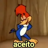 Figurinha de Pica-Pau para WhatsApp