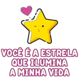 Figurinha de Amor para WhatsApp