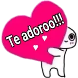 Figurinha de Amor para WhatsApp