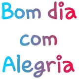Bom Dia WhatsApp sticker