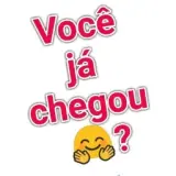 Figurinha de texto para WhatsApp