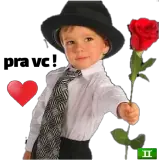 Figurinha de Amor para WhatsApp