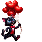 Figurinha de Amor para WhatsApp