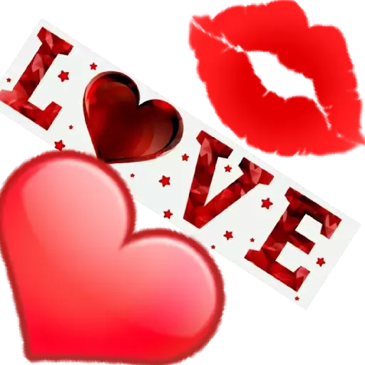 Figurinha para WhatsApp — Amor