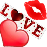 Figurinha de Amor para WhatsApp