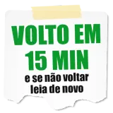 Figurinha de texto para WhatsApp